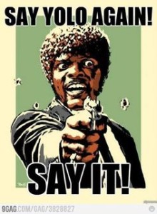 Apparently, Sam Jackson doesn't think that the kids should be saying that anymore.