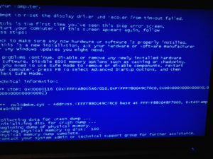 Who would have ever guessed that someone would actually miss the blue screen of death?  I guess it's true what they say.  You don't truly appreciate what you have until it's gone.