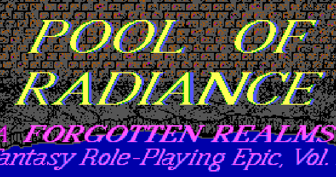 POOL OF RADIANCE: Noob’s Way Back Machine